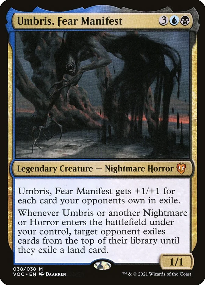 Umbris, Fear Manifest 「VOC/38」「EN」