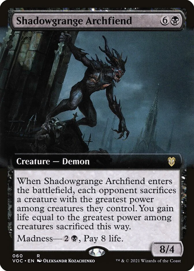 Shadowgrange Archfiend 「VOC/60」「EN」