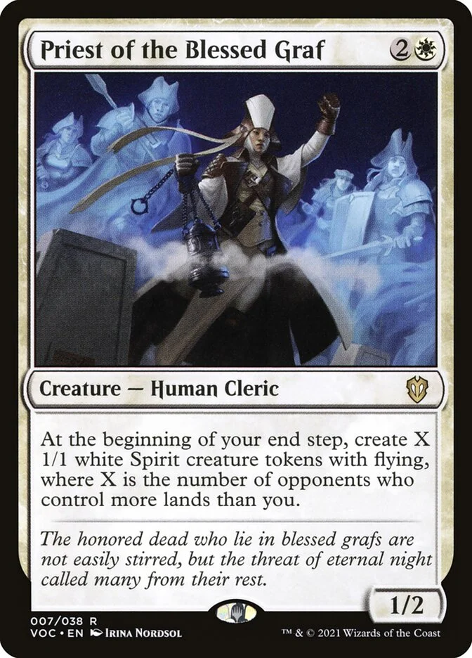 Priest of the Blessed Graf 「VOC/7」「EN」