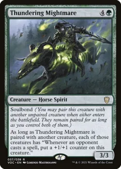Thundering Mightmare #37 · Magic: The Gathering
