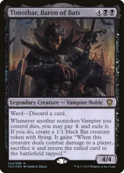 Timothar, Baron of Bats #4 · Magic: The Gathering