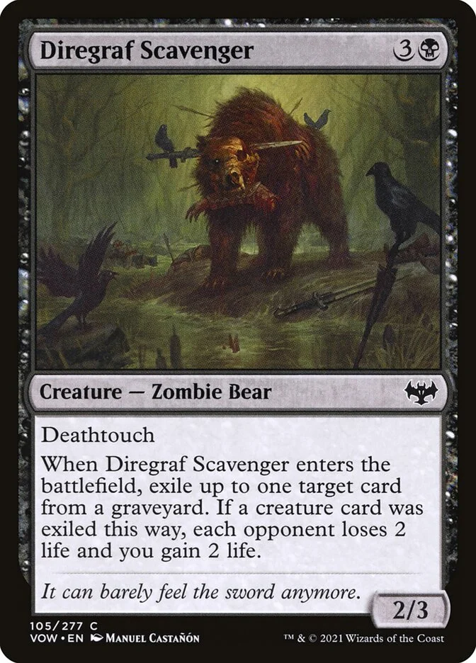 Diregraf Scavenger 「VOW/105」「EN」