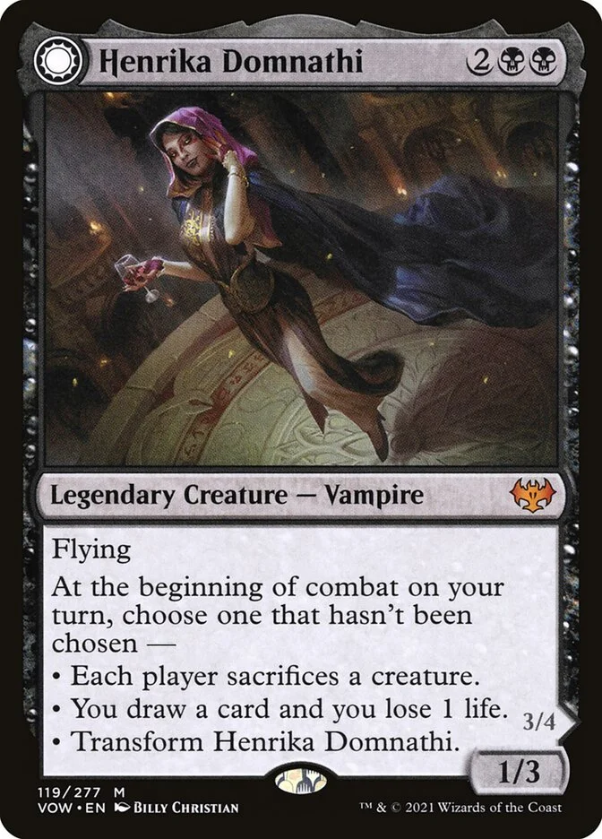 Henrika Domnathi // Henrika, Infernal Seer 「VOW/119」「EN」