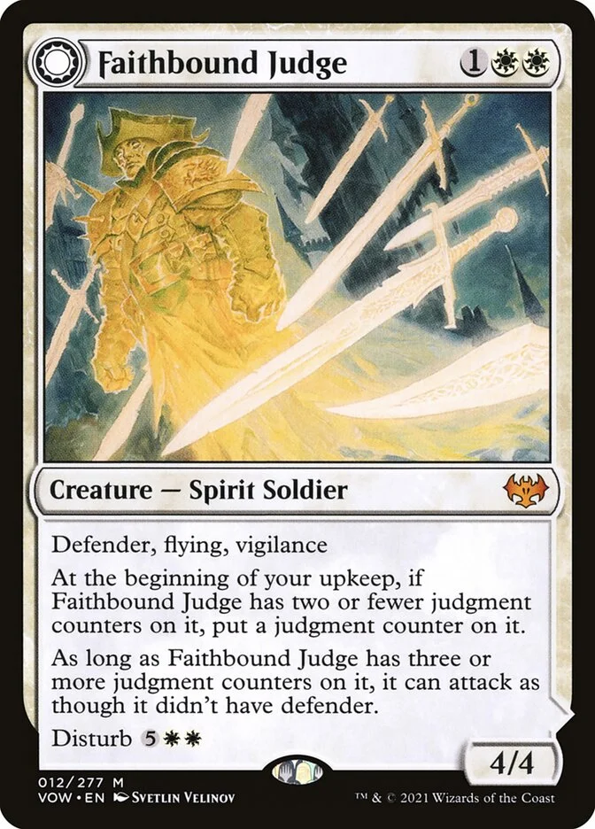 Faithbound Judge // Sinner's Judgment 「VOW/12」「EN」