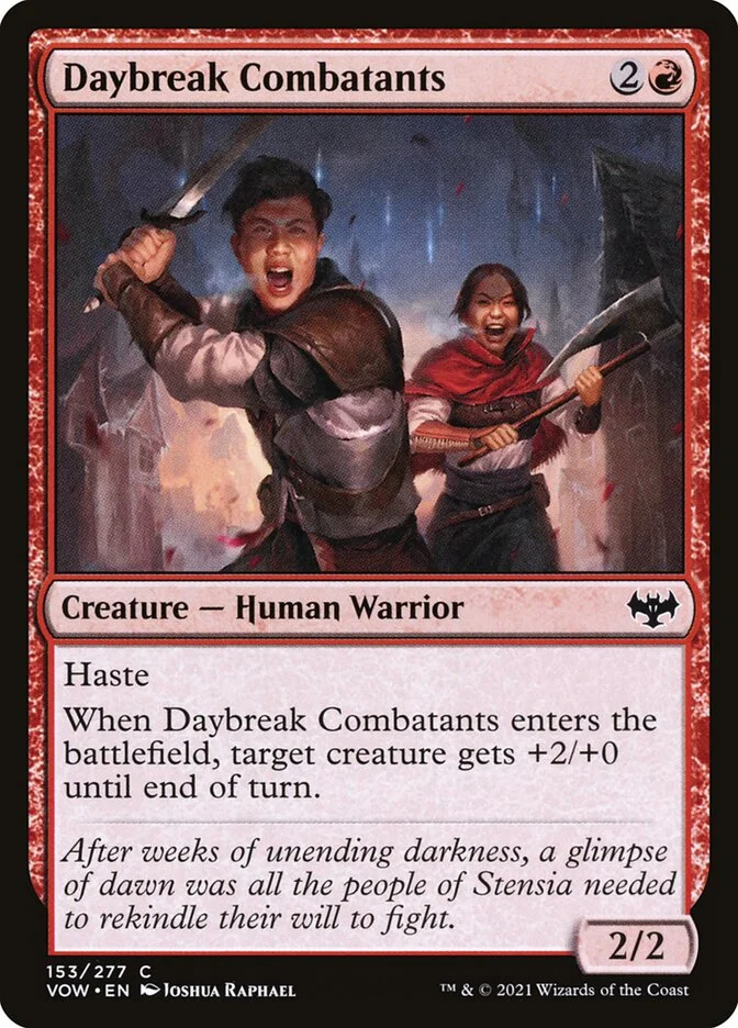 Daybreak Combatants 「VOW/153」「EN」
