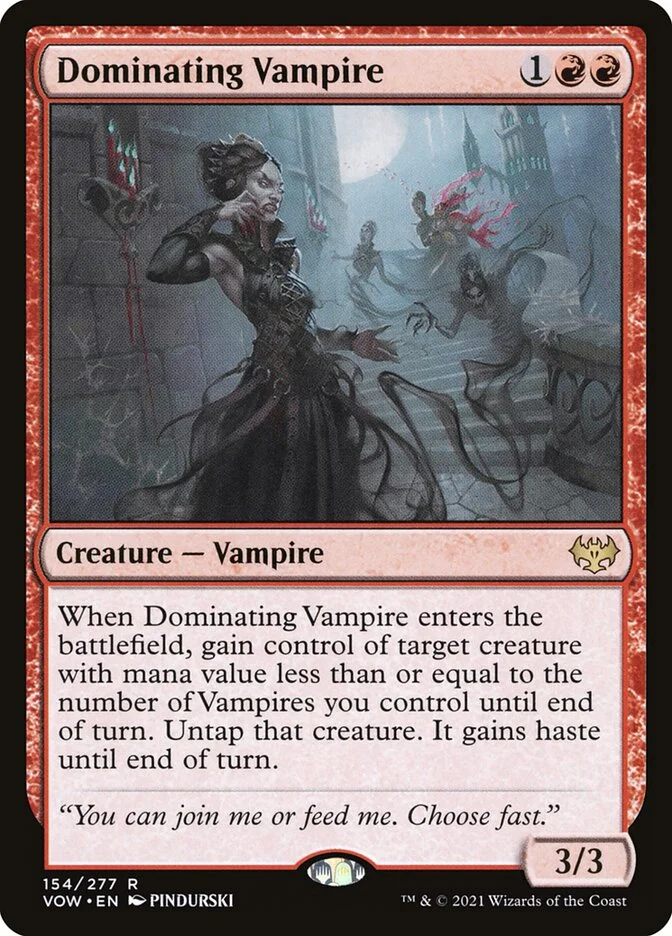 Dominating Vampire 「VOW/154」「EN」