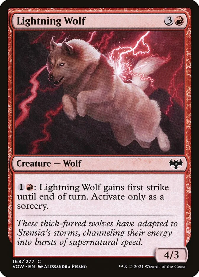 Lightning Wolf 「VOW/168」「EN」