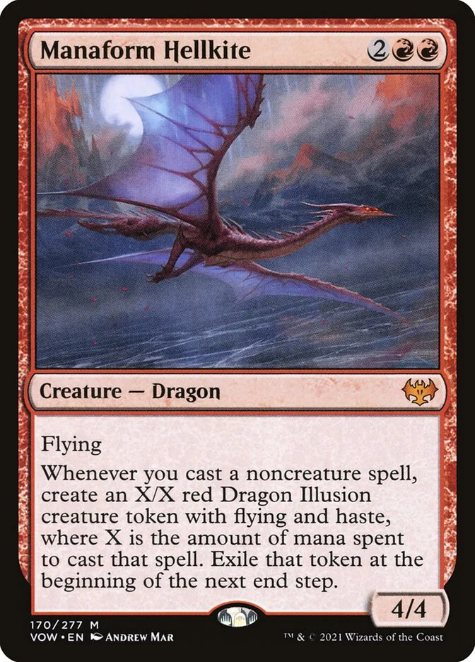 Manaform Hellkite 「VOW/170」「EN」