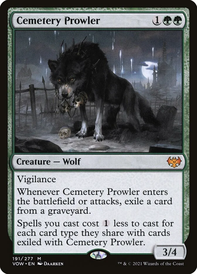 Cemetery Prowler 「VOW/191」「EN」