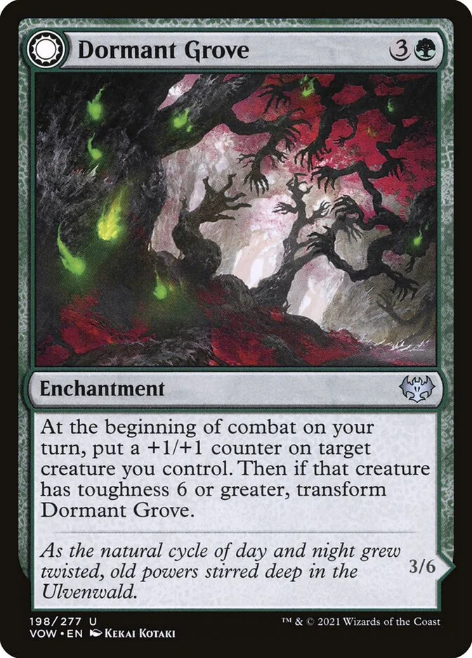 Dormant Grove // Gnarled Grovestrider 「VOW/198」「EN」
