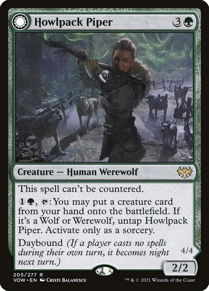 Howlpack Piper // Wildsong Howler 「VOW/205」「EN」