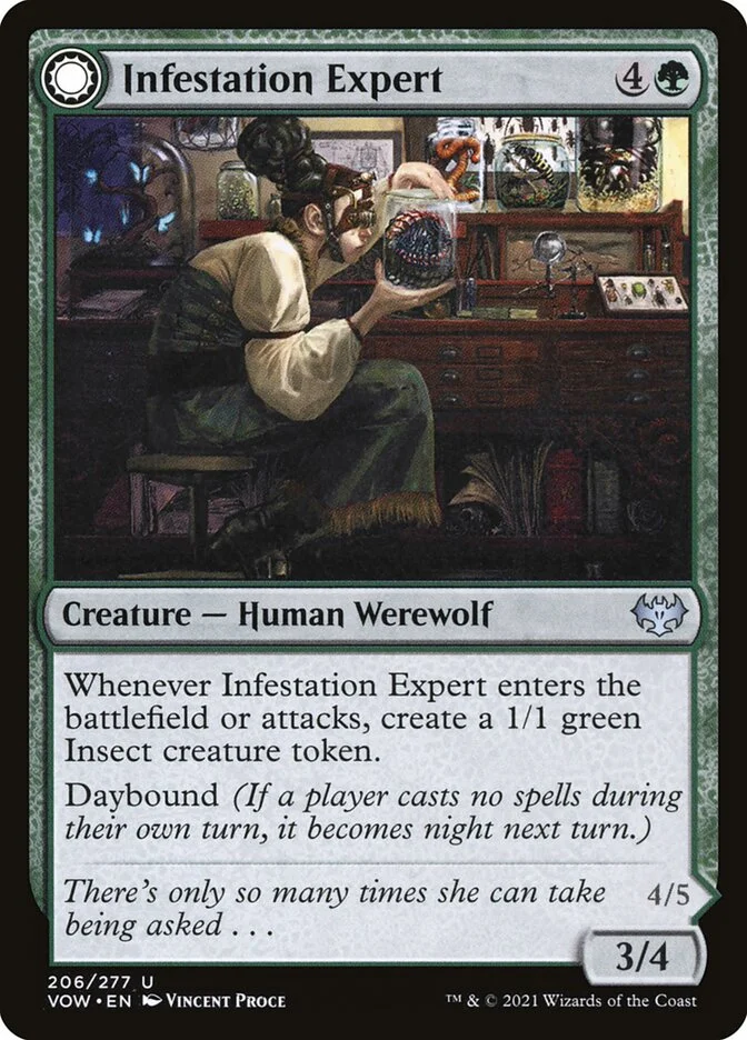 Infestation Expert // Infested Werewolf 「VOW/206」「EN」