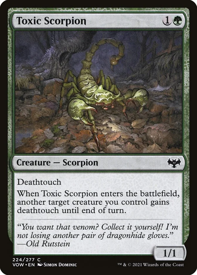 Toxic Scorpion 「VOW/224」「EN」