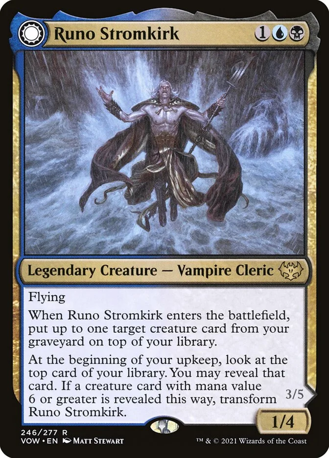 Runo Stromkirk // Krothuss, Lord of the Deep 「VOW/246」「EN」