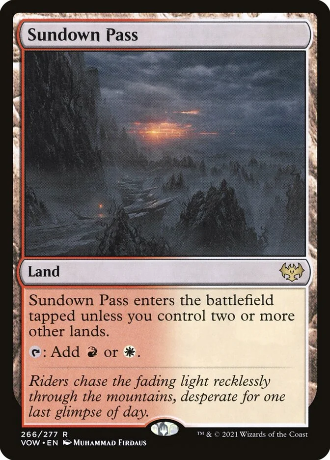 Sundown Pass 「VOW/266」「EN」