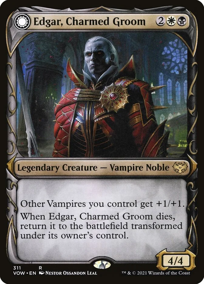 Edgar, Charmed Groom // Edgar Markov's Coffin 「VOW/311」「EN」