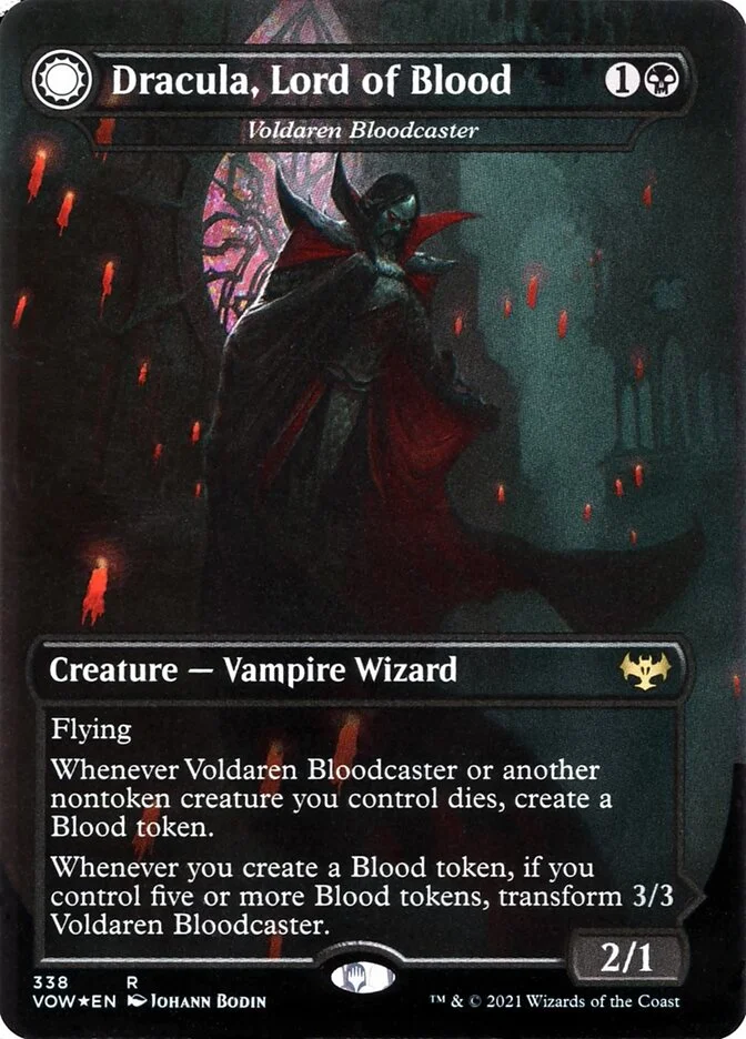 Voldaren Bloodcaster // Bloodbat Summoner 「VOW/338」「EN」