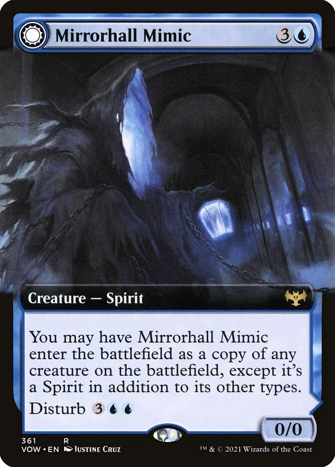 Mirrorhall Mimic // Ghastly Mimicry 「VOW/361」「EN」