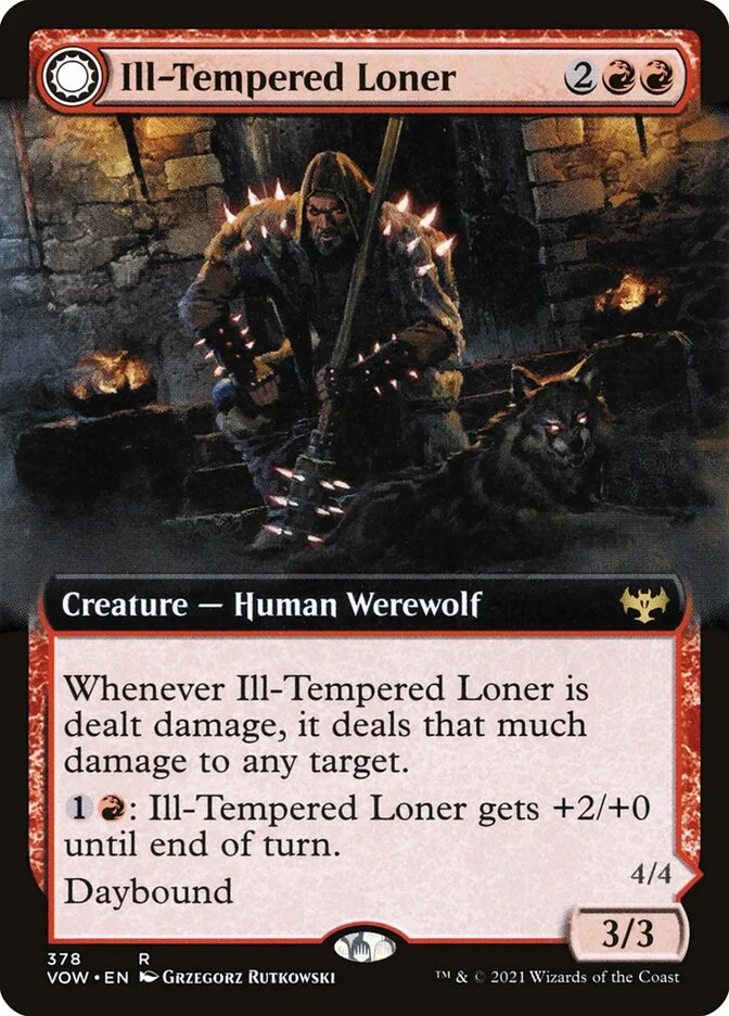 Ill-Tempered Loner // Howlpack Avenger 「VOW/378」「EN」