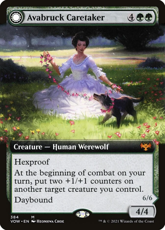 Avabruck Caretaker // Hollowhenge Huntmaster 「VOW/384」「EN」