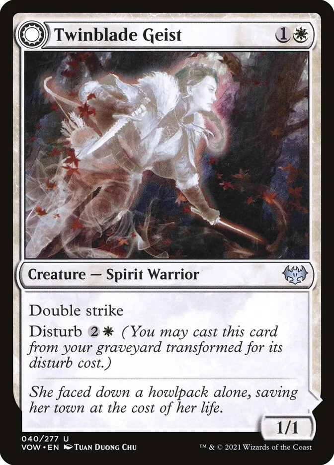 Twinblade Geist // Twinblade Invocation 「VOW/40」「EN」