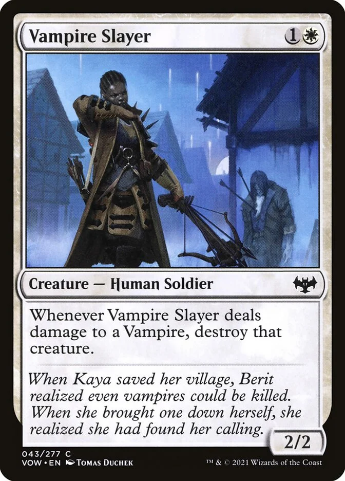 Vampire Slayer 「VOW/43」「EN」