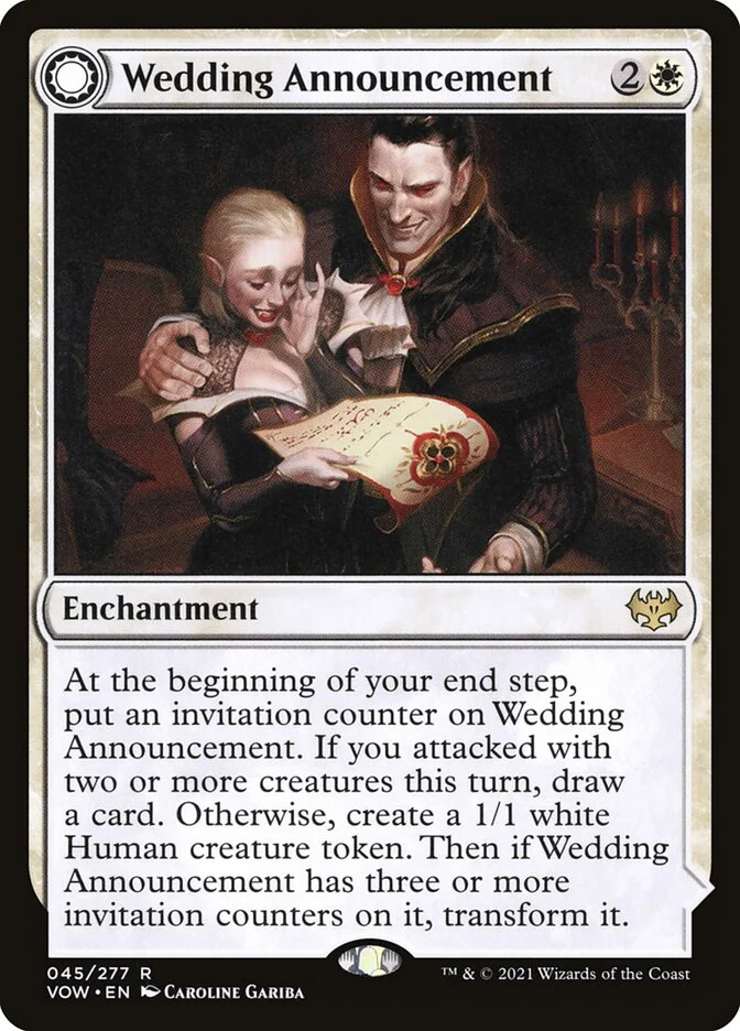 Wedding Announcement // Wedding Festivity 「VOW/45」「EN」