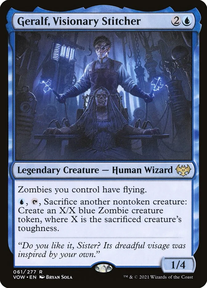 Geralf, Visionary Stitcher 「VOW/61」「EN」