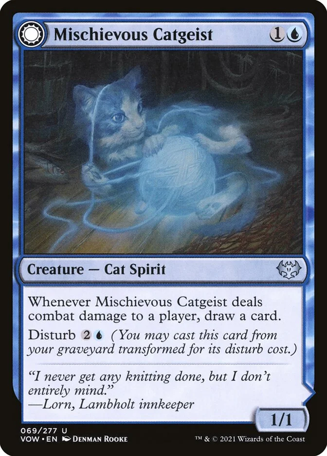 Mischievous Catgeist // Catlike Curiosity 「VOW/69」「EN」