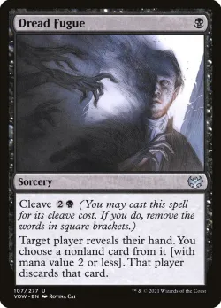 Dread Fugue #107 · Magic: The Gathering