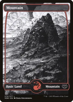 Mountain #275 · Magic: The Gathering