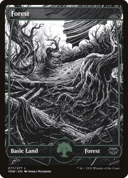 Forest #277 · Magic: The Gathering