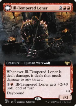 Ill-Tempered Loner // Howlpack Avenger 「VOW/378」「EN」