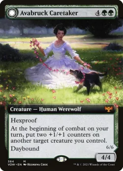 Avabruck Caretaker // Hollowhenge Huntmaster 「VOW/384」「EN」