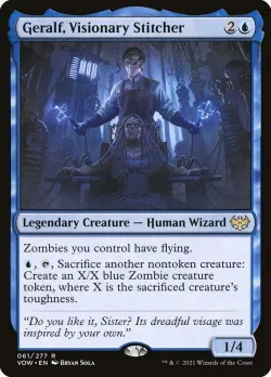 Geralf, Visionary Stitcher #61 · Magic: The Gathering