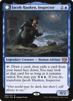 Jacob Hauken, Inspector // Hauken's Insight #65 · Magic: The Gathering