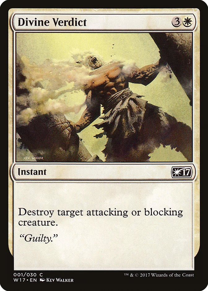 Divine Verdict 「W17/1」「EN」