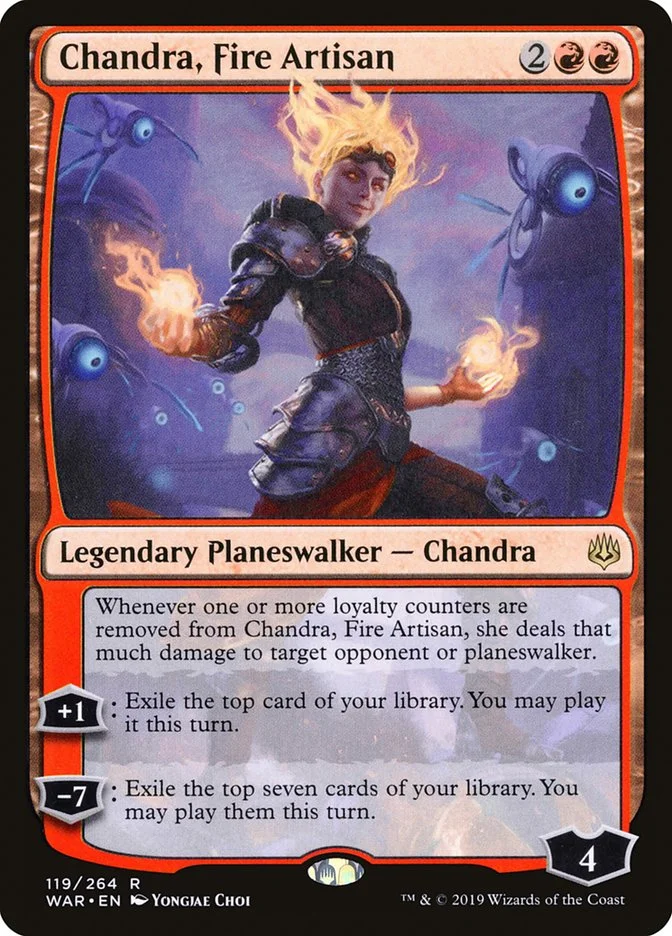 Chandra, Fire Artisan 「WAR/119」「EN」