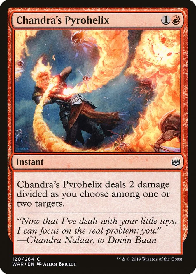Chandra's Pyrohelix 「WAR/120」「EN」