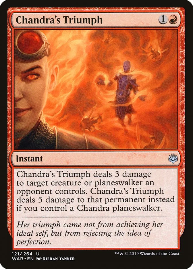 Chandra's Triumph 「WAR/121」「EN」
