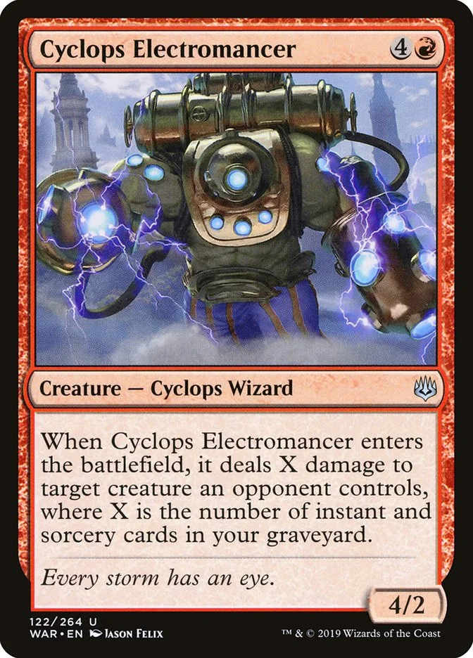 Cyclops Electromancer 「WAR/122」「EN」