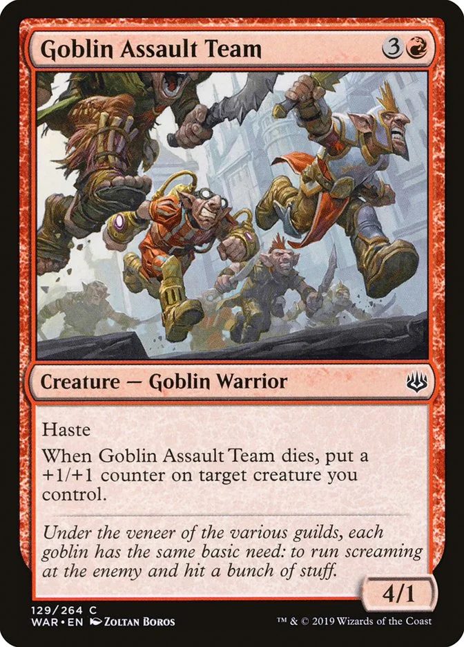 Goblin Assault Team 「WAR/129」「EN」