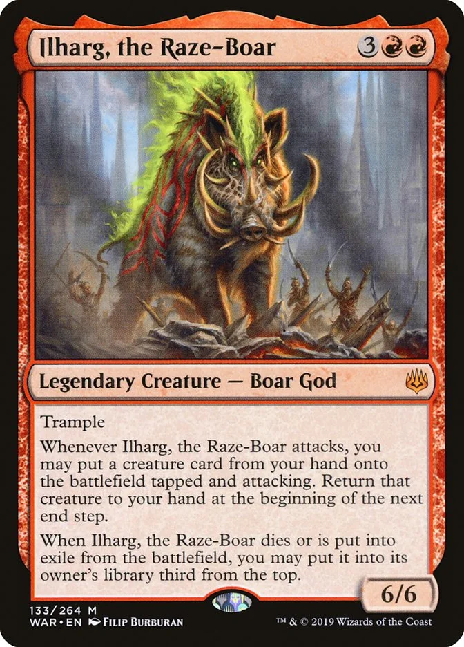 Ilharg, the Raze-Boar 「WAR/133」「EN」