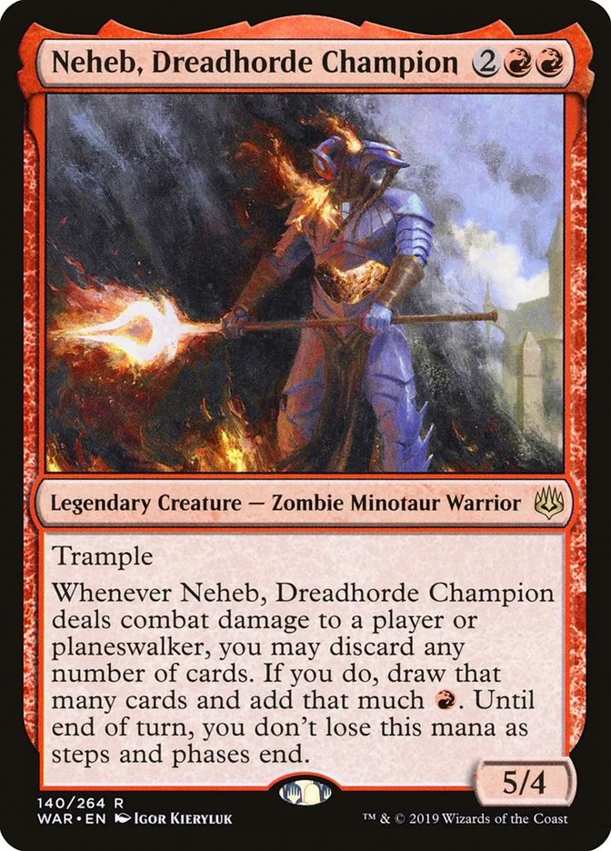 Neheb, Dreadhorde Champion 「WAR/140」「EN」
