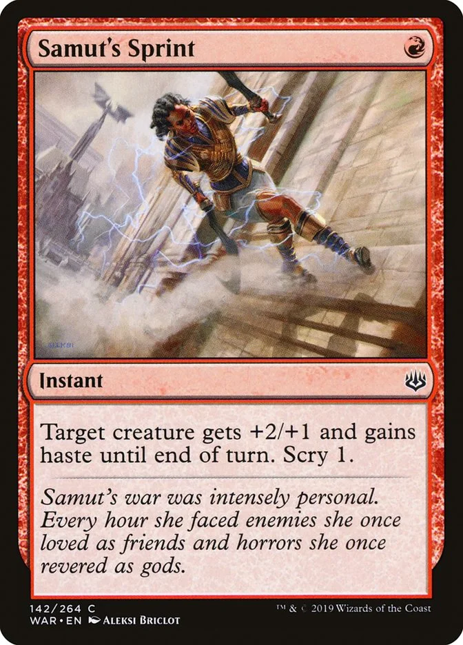 Samut's Sprint 「WAR/142」「EN」