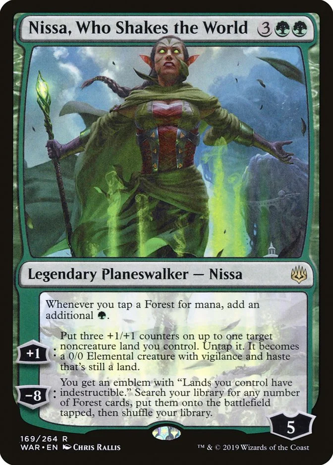 Nissa, Who Shakes the World 「WAR/169」「EN」