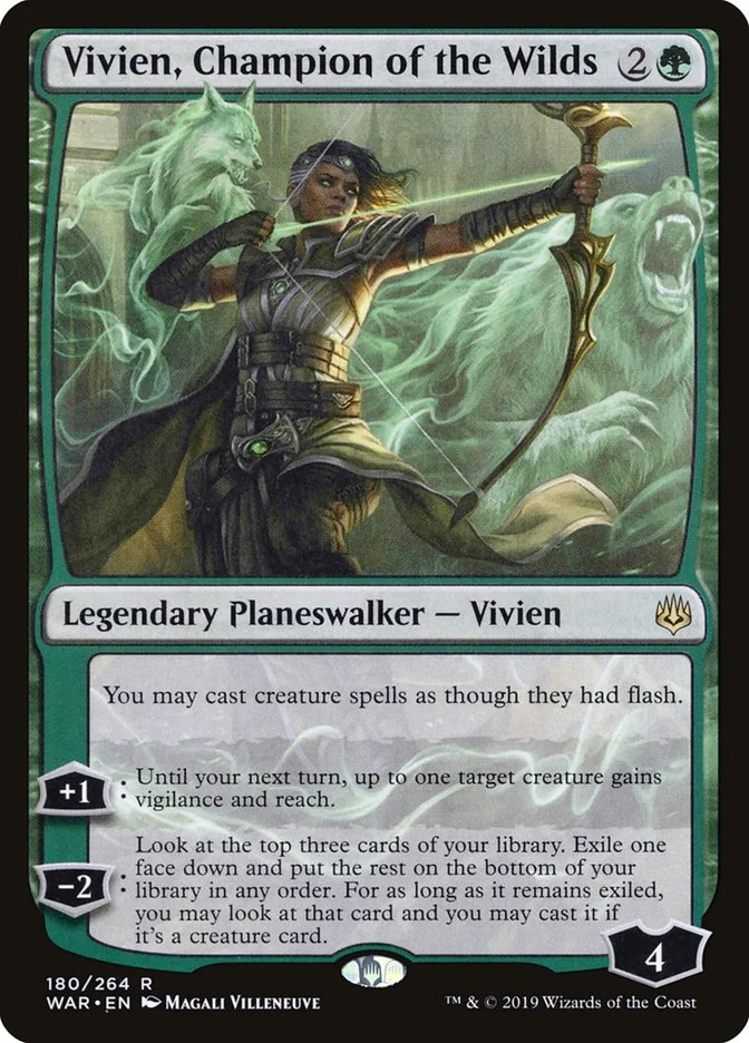 Vivien, Champion of the Wilds 「WAR/180」「EN」