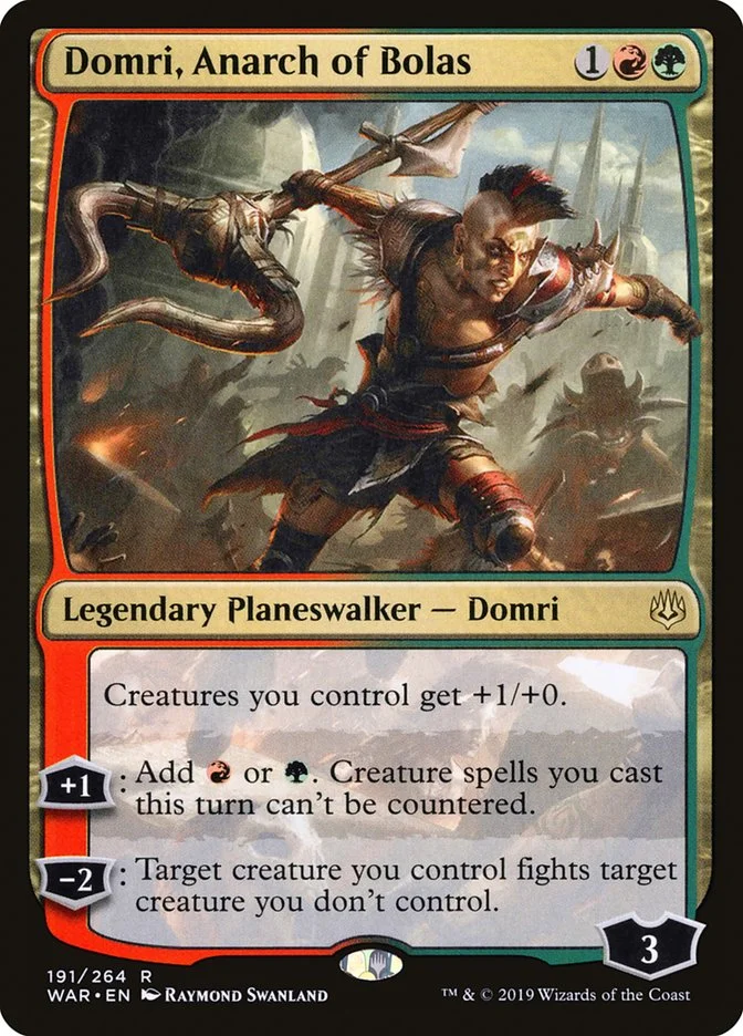Domri, Anarch of Bolas 「WAR/191」「EN」