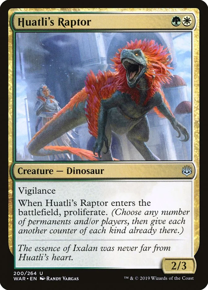 Huatli's Raptor 「WAR/200」「EN」