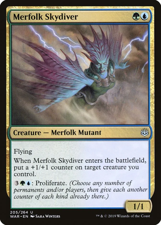 Merfolk Skydiver 「WAR/205」「EN」